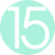 число от 1 до 15