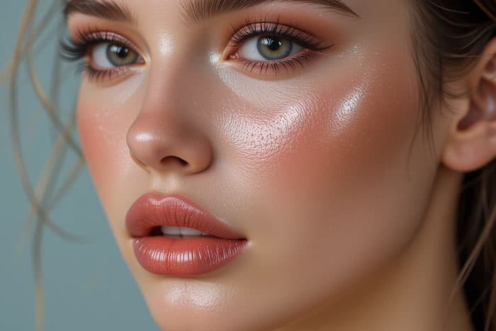 лицо девушки